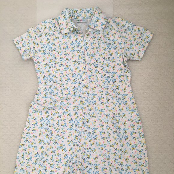 Floral Stylish Girl's Romper - Picture 1 of 3